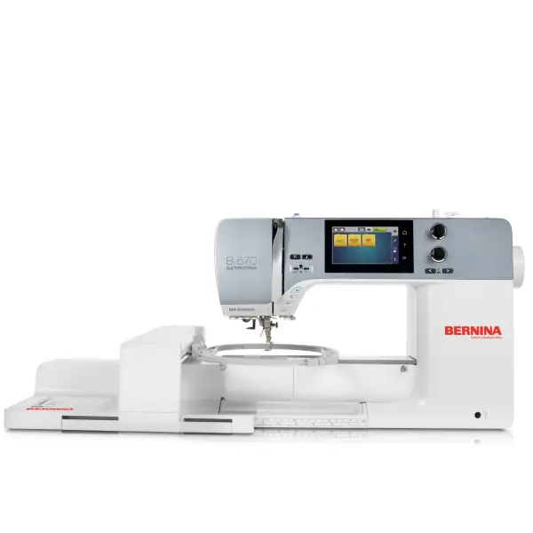Bernina 570 QE c/ modulo de bordar - Image 4