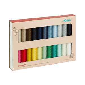 Kit 18 linhas de costura Mettler