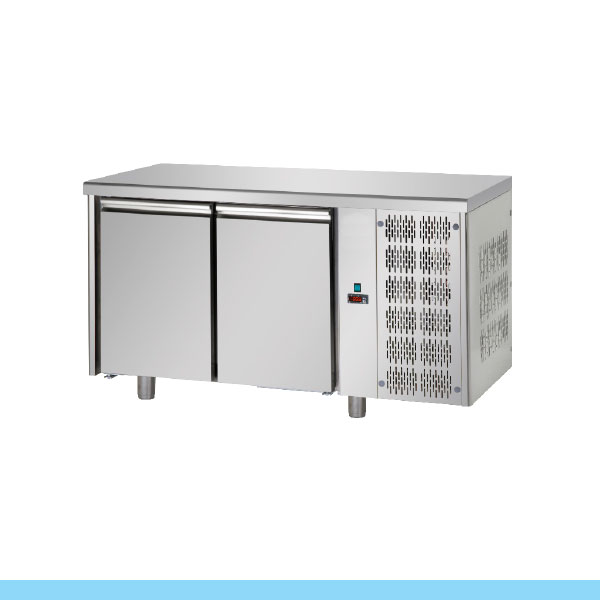 Bancada Refrigerada Tecnodom Série 700 GN 1/1 2 Portas (TF02MIDGN) Com bancada de trabalho - Image 2