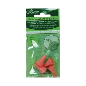 Proteção para pontas de agulha de crochet