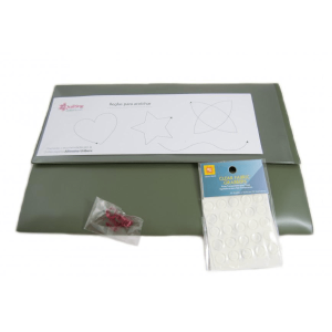 Conjunto de 6 réguas para quilting