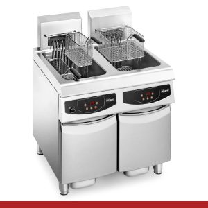 Fritadeira com MóvelElframo Eletrónica Cuba SimplesNE-S 20 + 20 (32 kW)