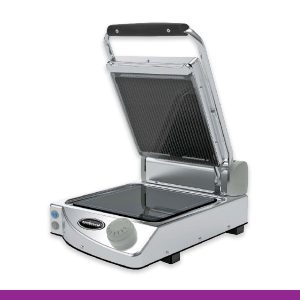 Grelhador de Placa Vitrocerâmica Spidocook SP010PR (Nervurada/Lisa)