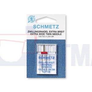 Agulha SCHMETZ Dupla Extra Larga – 6mm